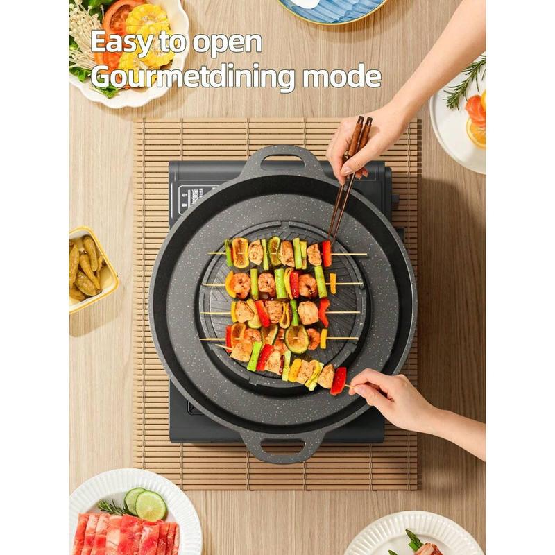 Butane Stove With Wind Deflector, Kitchen Gas Stove, Outdoor Grill, Automatic Ignition, Portable Gas Stove With Carrying Case (Fuel Not Included)