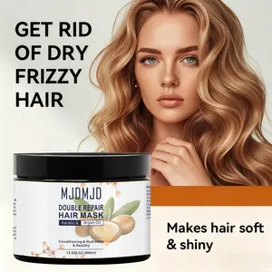 Argan Oil Deep Repair Hair Mask – Intensive Nourishing & Smoothing Treatment, Moisturizing, Frizz Control, Damage Repair, Shine & Softness Booster for All Hair Types, 400ml