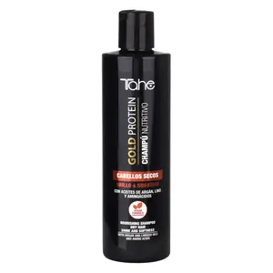 Tahe Gold Protein Nourishing Shampoo For Dry Hair For Shine and Softness