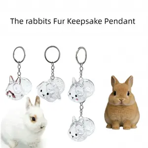 Happy Sumi The rabbits Fur Keepsake Pendant，This is used to collect rabbit hair, so you can take your furry friend anywhere. A perfect gift for rabbit lovers.