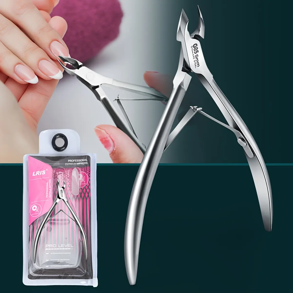 1pc of Silvery Professional Cuticle Scissors, Ultra-Sharp Stainless Steel Blades - for Dead Skin And, Precision Manicure And Pedicure Tools, Portable Design, Essential for Home Use, Pedicure Additions | Ergonomic Design | Stainless Steel Scissors
