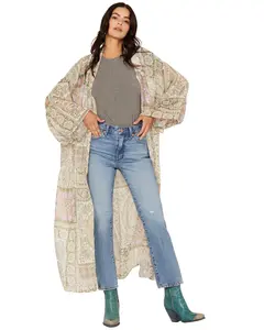 Shyanne Women's Women'S Printed Woven Kimono - Swsu23v53