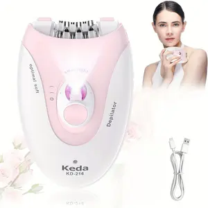 Portable Women'S Electric Hair Removal with Light for USB Charging