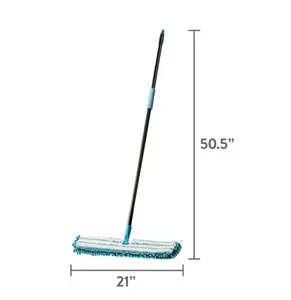 Microfiber Flip Dust Mop - Compact Design for Versatile Cleaning in Various Spaces