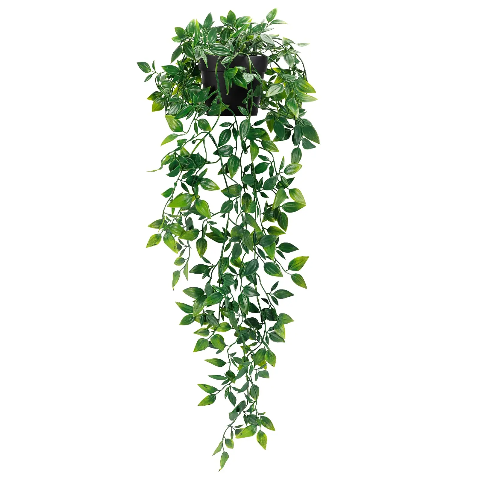 Fake Hanging Plant, Indoor Outdoor Aesthetic Office Living Room Shelf Decoration, House Plants Decor, Indoor Faux Plant, 1 Piece, Decorative Artificial Plant