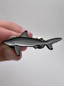 Blacktip Shark - Enamel Pin with Gift Box