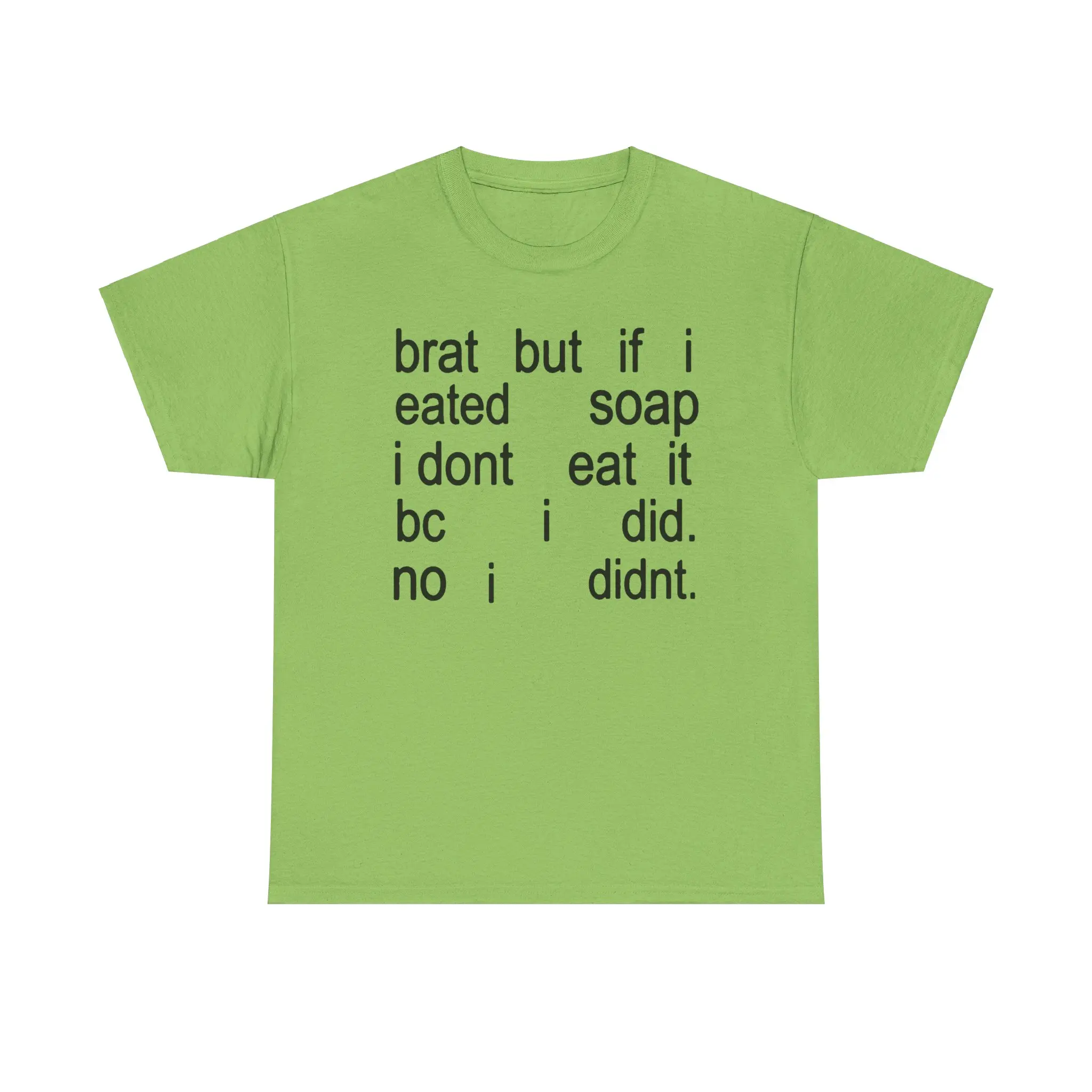 Charlie XCX Brat Parody Meme Tee