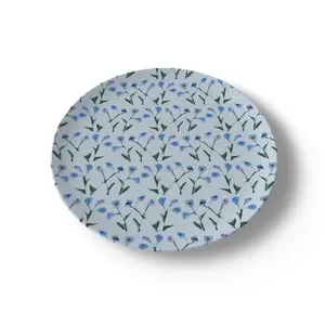 Set of Periwinkle Genevieve China Plates (Set of 2, 4 or 8)