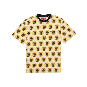 Supreme Men's Black Cat S/S Top Multicolor, from StockX
