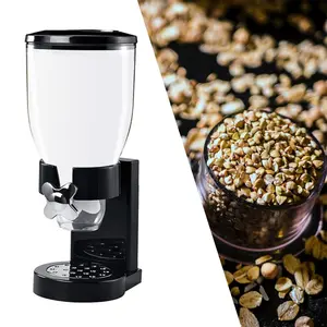 3.5L Single Tube Food Storage Container & Cereal Dispenser for Grains, Nuts and Candy
