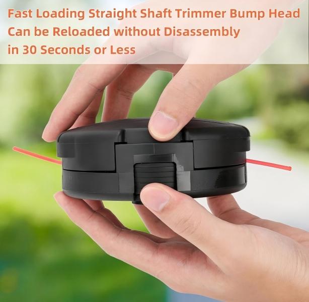 Speed-Feed 450 Trimmer Head | Replaces 99944200903 X047000940 | Universal Straight Shaft Trimmer Parts & Connector for Lawn & Garden Care