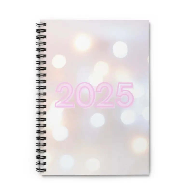 2025 Big Plans Spiral Notebook - Ruled Line, Journal, Planner, Personalized Diary, Gift for Writers, Note-taking, Back to School Supplies