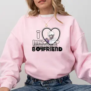 I love My Boyfriend Dabi Shirt, Toya Todoroki MHA Shirt, Valentine Shirt, Trending Anime Tee, Gift For Fans, For Men, For Women