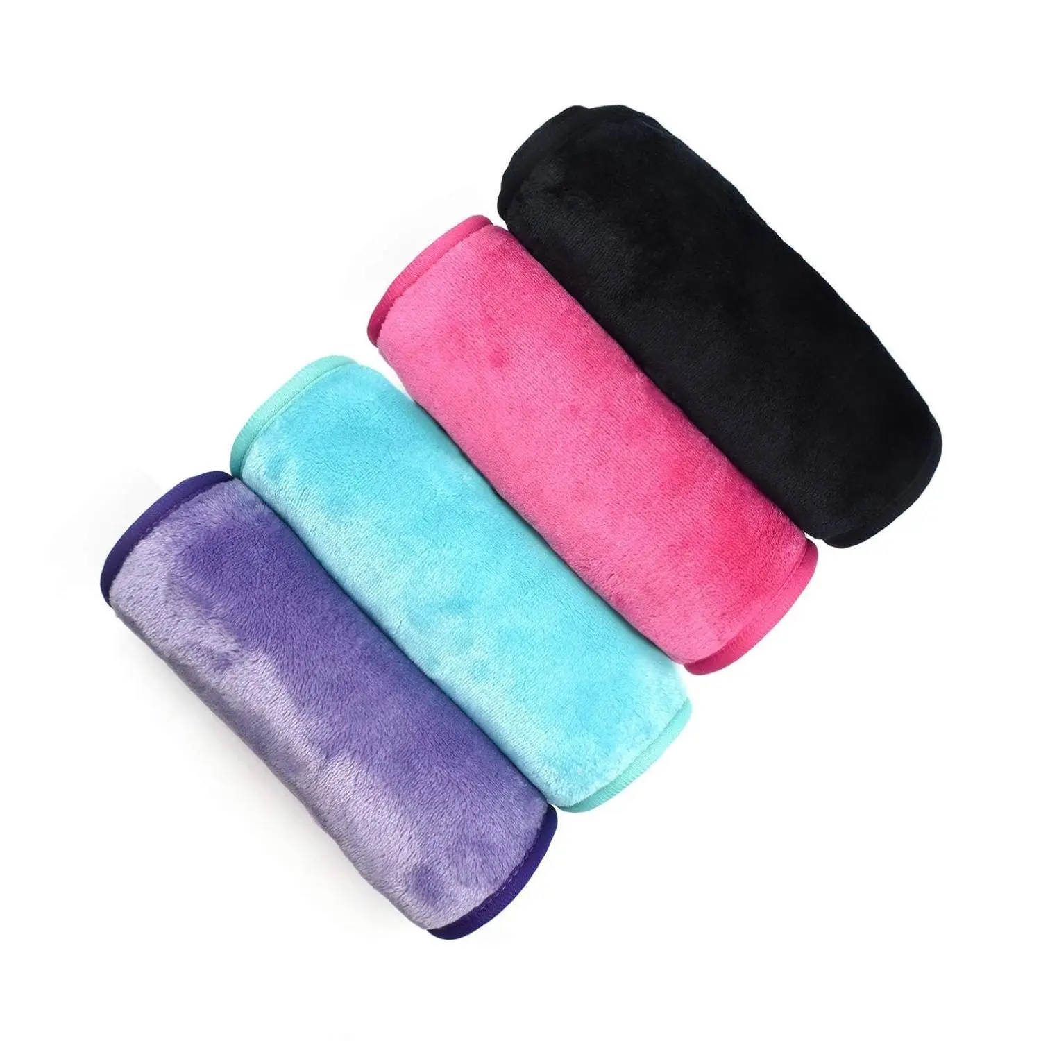 Makeup Remover Cloths 4 Count Microfiber Reusable Fast Drying Washcloth Face Towels for Women Soft Comfortable Multifunctional Travel Friendly Super Soft Material 15.7in*7.9in