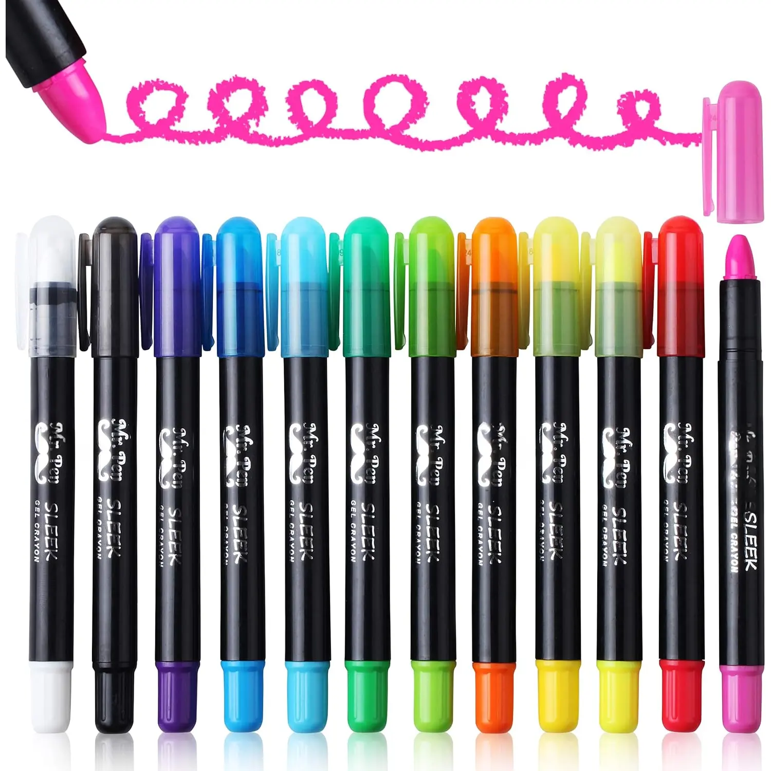 - Crayons, Gel Crayons, 12 Pack, Twistable Crayons, , Crayons for , Twist Crayons,  Crayons, Crayons for Adult Coloring Books, Adult Crayons, Coloring Crayons, Color Crayons