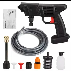 Wireless High Pressure Car Wash Machine 48v - Portable Foam Cannon Car Cleaning Kit
