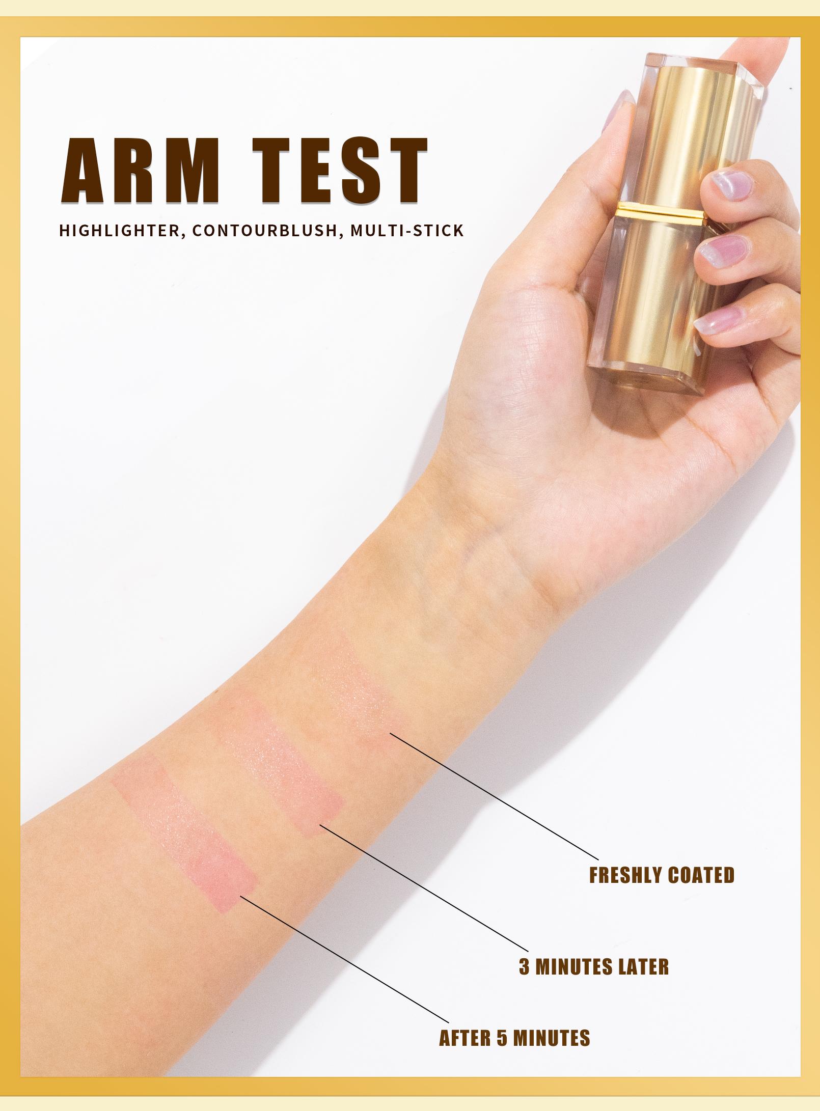 3PC Moisturizing Color-Changing Lipstick Balm – pH Temperature Reactive Tint, Gold Crystal Glow Finish, Smooth Hydration for Soft Shiny Everyday Lips.