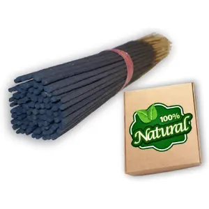 -White-Sage-Incense-Sticks 100%-Natural--Hand-Dipped-Incense-Sticks Organic-Chemicals-Free For-Purification-Relaxation-Positivity-Yoga-Meditation The-Best--Scent (100 Sticks (150GM))