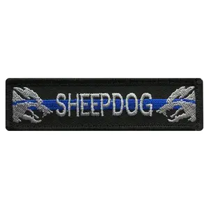 Sheepdog Blue Line Tactical Hook Patch [3.75 X 1.0 SD-4]