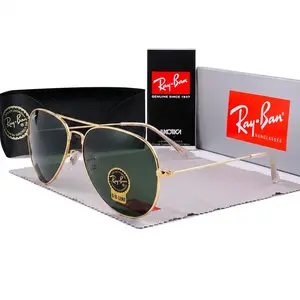 Polarized Aviator Sunglasses for Men Women – UV400 Lens Gold Frame Fashion Eyewear for Driving Travel