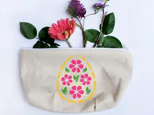 Easter Egg with Flowers Stencil - Art and Wall Stencil