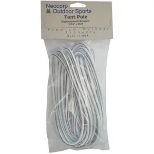 212 MAIN 0.19 in Elastic Tent Pole Replacement Cord, 20" Length Quick Fix Accessory for Household Tent Maintenance, Length 20"