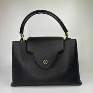 Pre-owned Louis Vuitton 578 LV Capucines BB Taurillon Leather Handbag