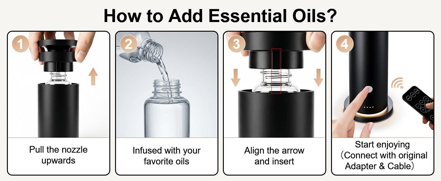 Fussion- Scent Diffuser- Kit| anhydrous essential oil diffuser | Cold-Air Diffusion | home aromatherapy diffuser | remote control with timer | quiet aromatherapy diffuser + Includes Top 5 Luxury Hotel-Inspired Fragrance Oils (20ml) Fussion- Scent Diffuser- Kit| anhydrous essential oil diffuser | Cold-Air Diffusion | home aromatherapy diffuser | remote control with timer | quiet aromatherapy diffuser + Includes Top 5 Luxury Hotel-Inspired Fragrance Oils (20ml)