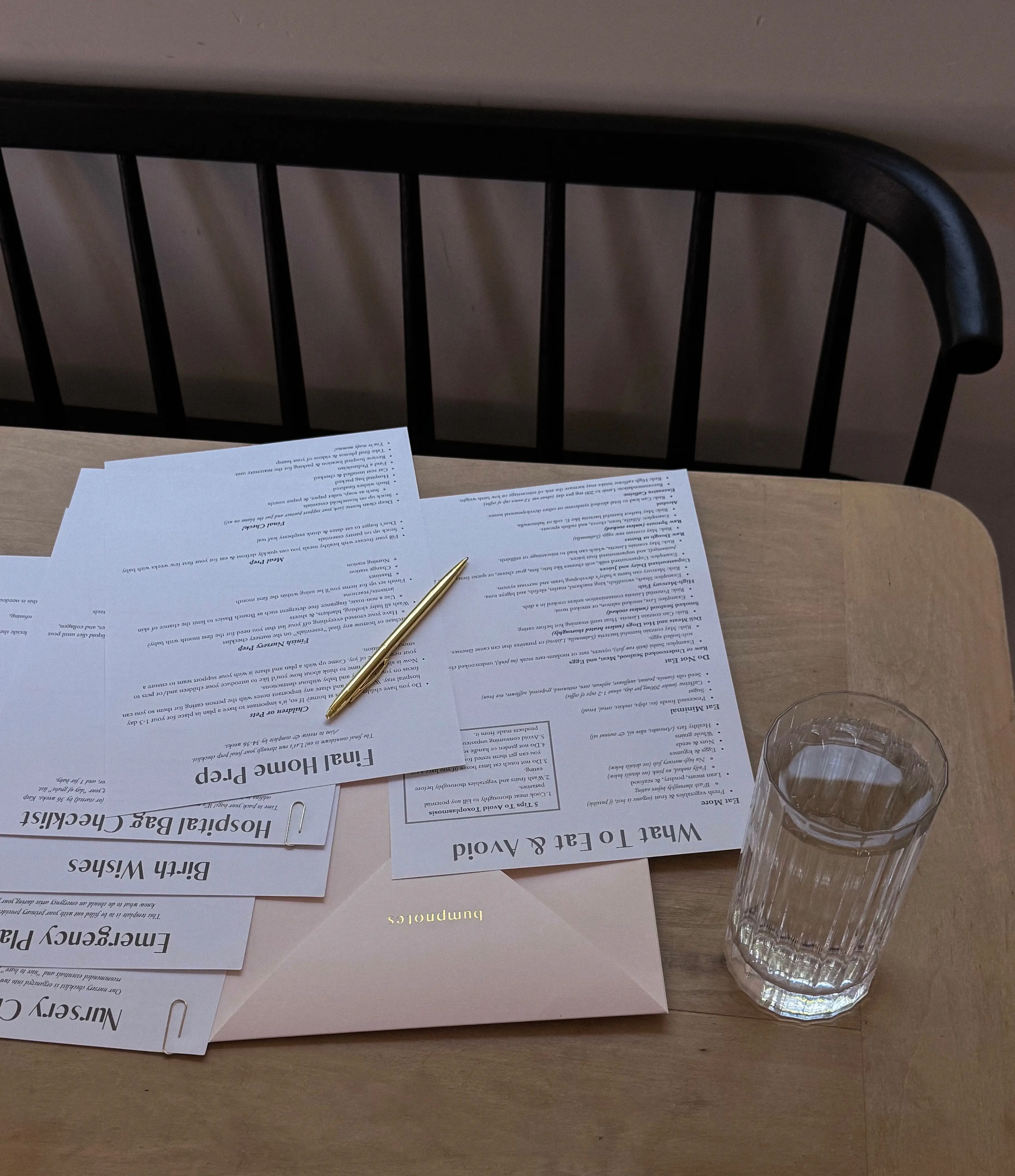 Pregnancy Checklists