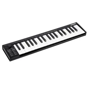 Garvee 25 Key MIDI Keyboard Controller with DAW Integration, USB MIDI Keyboard Controller with 8 Drum Pads, 8 Knobs & OLED Display, Compact, Perfect for Music Production