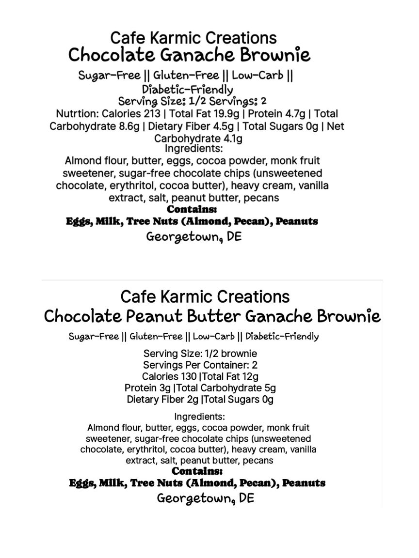 Diabetic-Friendly Brownie Collection Sugar-Free Gluten-Free Indulgent Treats for Health-Conscious Consumers