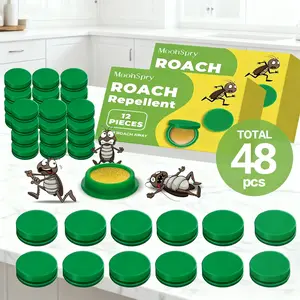MoonSpry Roach , Powerful Cockroach Killer Bait for Home & Office | Indoor Outdoor Roach Bait | Fast-Acting Roach Killer with Long-Lasting Effect | Child & Pet Safe Pest | Kills Roaches away Insect Repellent Commercial Roach