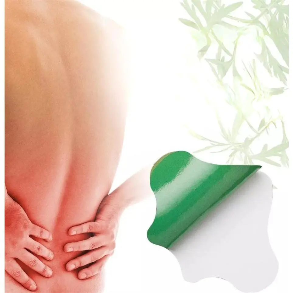 Self Heating Herbal Patches, 48 Pack Hot Compress for Shoulder Pain Relief, Gentle Artemisia Body Patch for Knees & Ankles, Natural Plant, Artemisia Herb, Natural Extracts, Easy Apply, Long-Lasting, Natural Plants