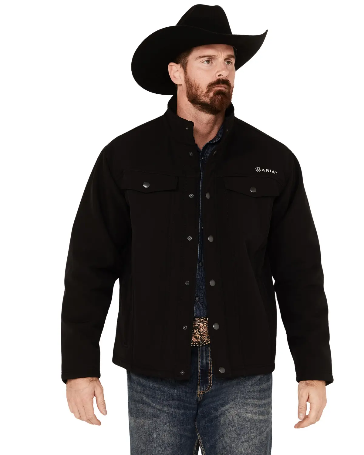 Ariat Men's Men'S Vernon Sherpa 2.0 Snap Softshell Jacket - 10046456