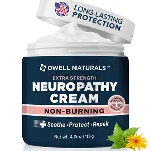 Owell Naturals Pain Relief Neuropathy Cream – No Burning and Fast-Acting