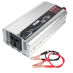 2000W Car Power Inverter, DC 110V To 220V Universal Portable Car Power Invertor, Vehicle-mounted Household AC Converter Socket with USB, Home Inverter