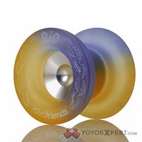 Blue / Orange Fade w/ Silver Hub