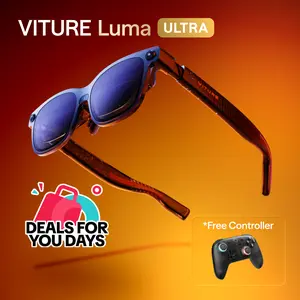 VITURE Luma Ultra XR/AR Glasses,smart glasses,152” 1200p Display, 1500 Nits Brightness,3 cameras, features hand gesture, full 6DoF, Works with iPhone 17/16/15, Android, Mac, PC, Switch 2, PS5 & Steam Deck.,father'sdaygifts