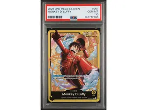 2026 One Piece Starter Deck St29 Egghead Monkey D. Luffy #ST29-001 PSA 10