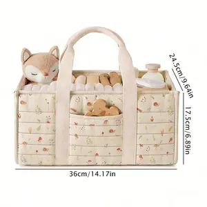 Multi-Functional Diaper Storage Bag, Foldable Mom's Travel Bag for Maternal & Infant Supplies, Essential Baby Diaper Organizer, Lightweight Diaper Handbag, Foldable Mommy Bag