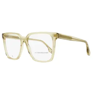 Victoria Beckham Large Square Eyeglasses VB2669 250 Transparent Beige 55mm