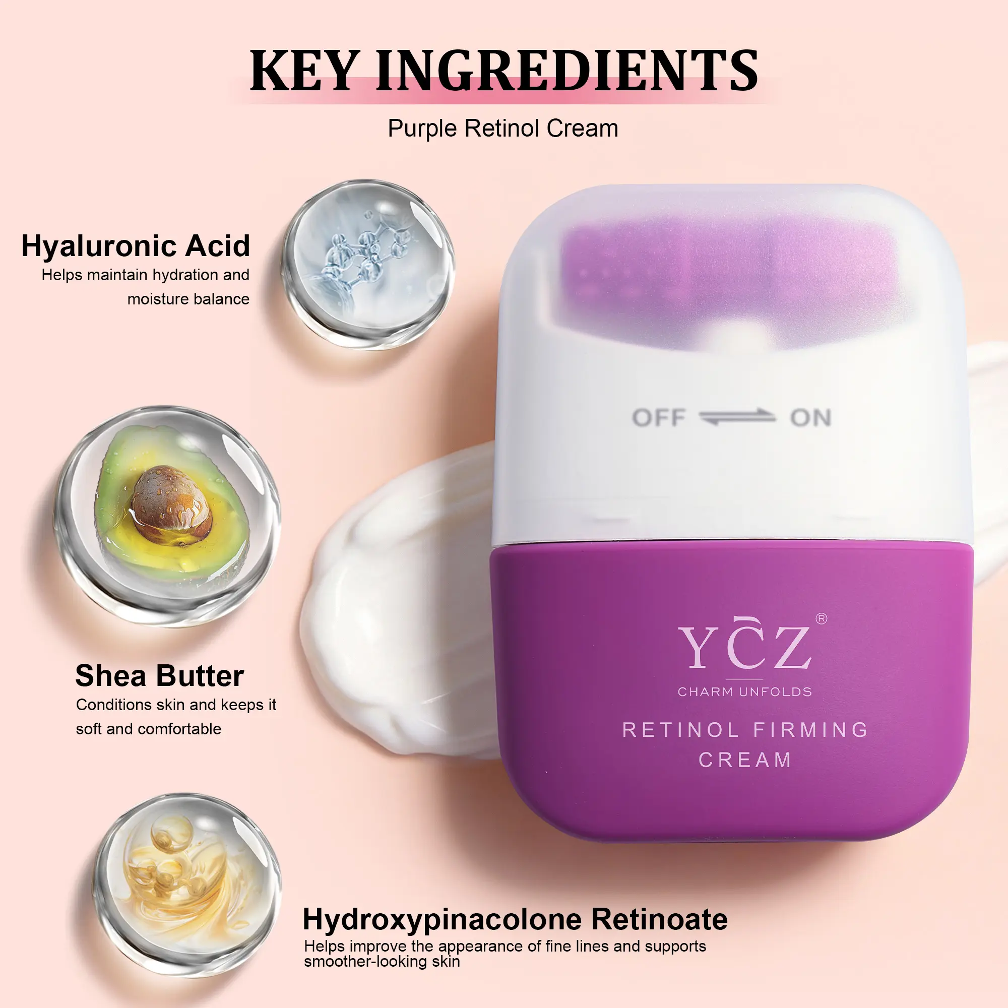 YCZ] Essential Facial Care Trio – Hyaluronic Acid, Retinol