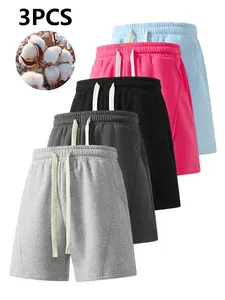 Men’s  5" Inseam shorts pocket shorts, lightweight breathable shorts, casual breathable comfortable shorts, suitable for running and fitness, outdoor breathable multi-color optional sports drawstring shorts