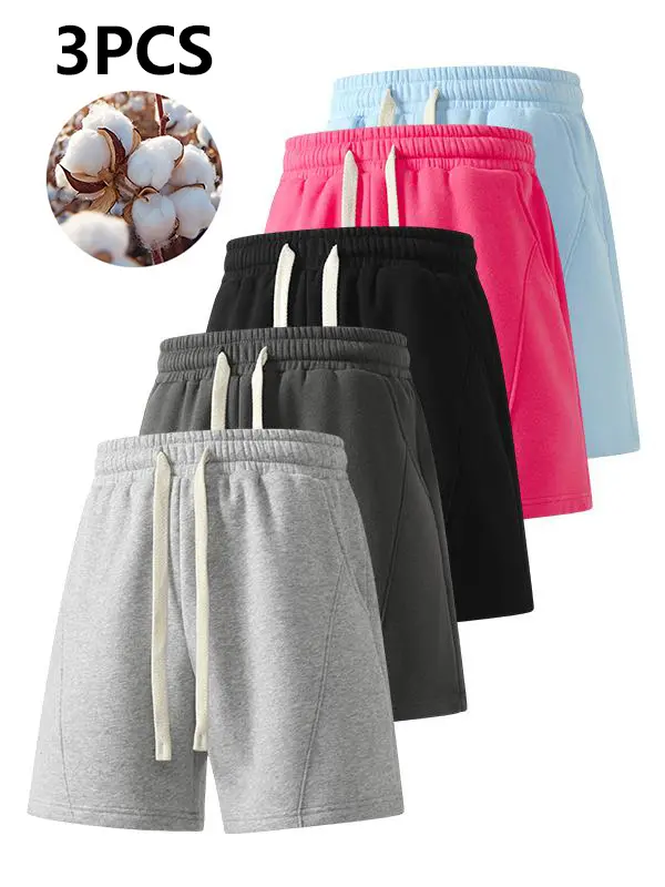 Men’s  5" Inseam shorts pocket shorts, lightweight breathable shorts, casual breathable comfortable shorts, suitable for running and fitness, outdoor breathable multi-color optional sports drawstring shorts