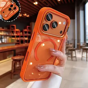 IPhone 17 16 15 14 13 12 11 Pro Max Plus Case Transparent Shockproof Wireless Charging With Camera Lens Protector Film Protective Cellphone Smartphone Protection