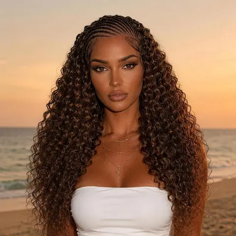 Frodio Veralux™ Fiber Fulani Braid Wig 13x6 Frontal Lace Wig | Natural Look, Beginner Friendly#SohoChic