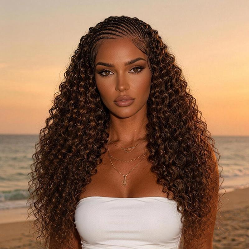 Frodio Veralux™ Fiber Fulani Braid Wig 13x6 Frontal Lace Wig | Natural Look, Beginner Friendly#SohoChic