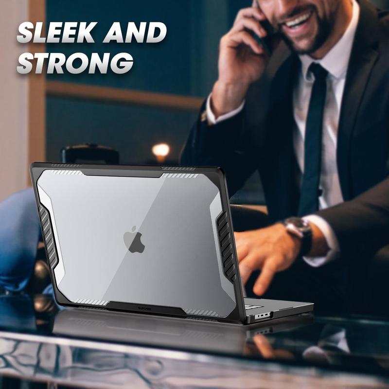 SUPCASE CASE for MacBook MacBook Pro M3 / M3 Pro / M3 Max (2023) & M2 Pro / M2 Max A2779 (2023) & M1 Pro / M1 Max A2442 (2021) / Air / Pro, Hard Shell Protective Cover for MacBook Pro 14 laptop case