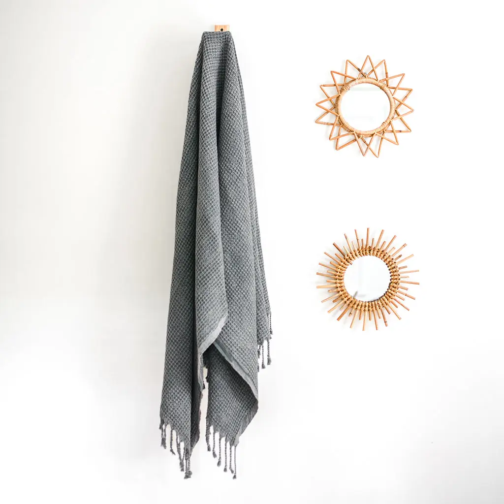 THE HAMMAM 01 — Waffle Bath Sheet
