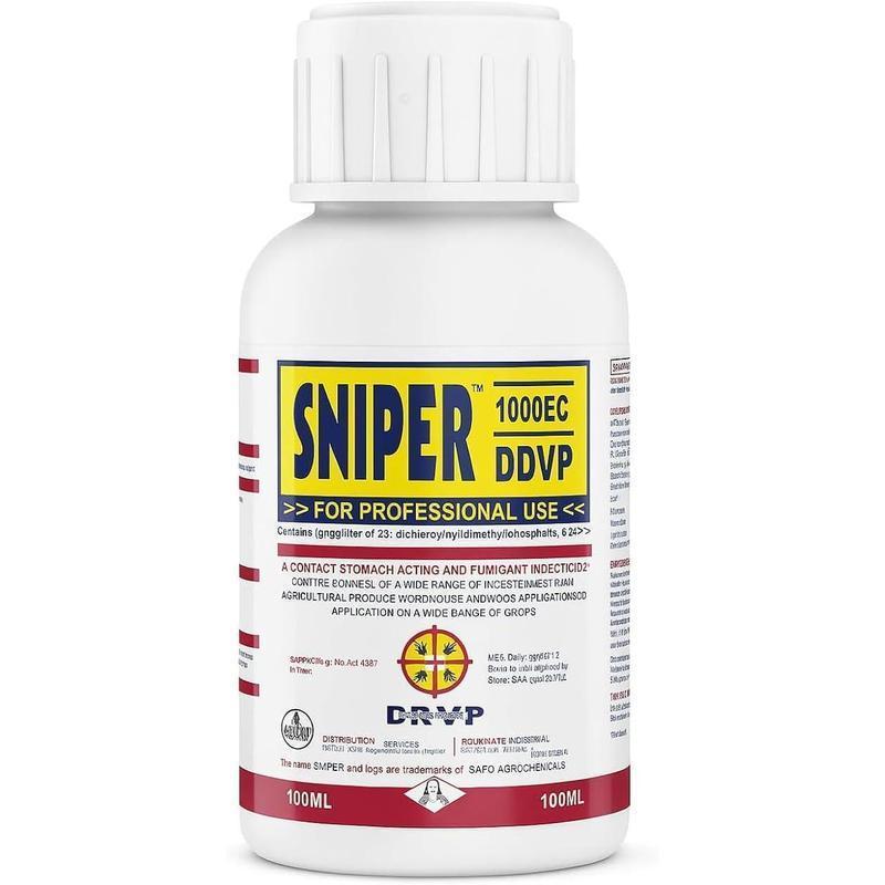 Sniper Roach Killer Spray 100 mL Fast-Acting Pest Control for Roaches Flies Spiders & Ants Indoor & Outdoor Use Effective Solution
